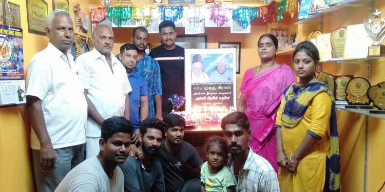CANDLE LIGHTING FOR KALAM SIR BROTHER 