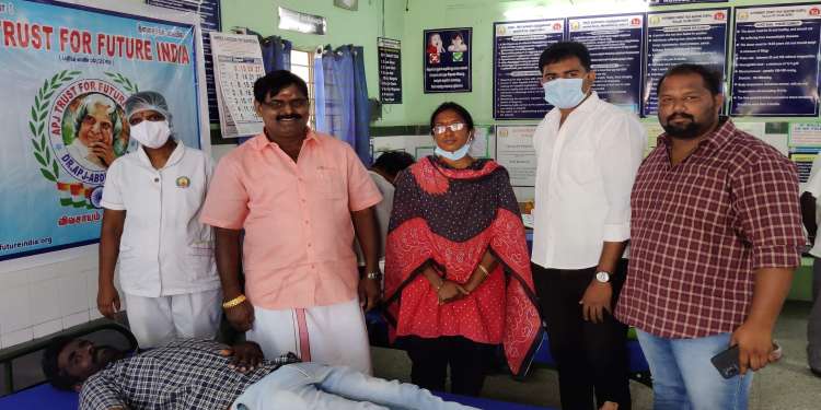 Blood Donation Camp at Walaja GH
